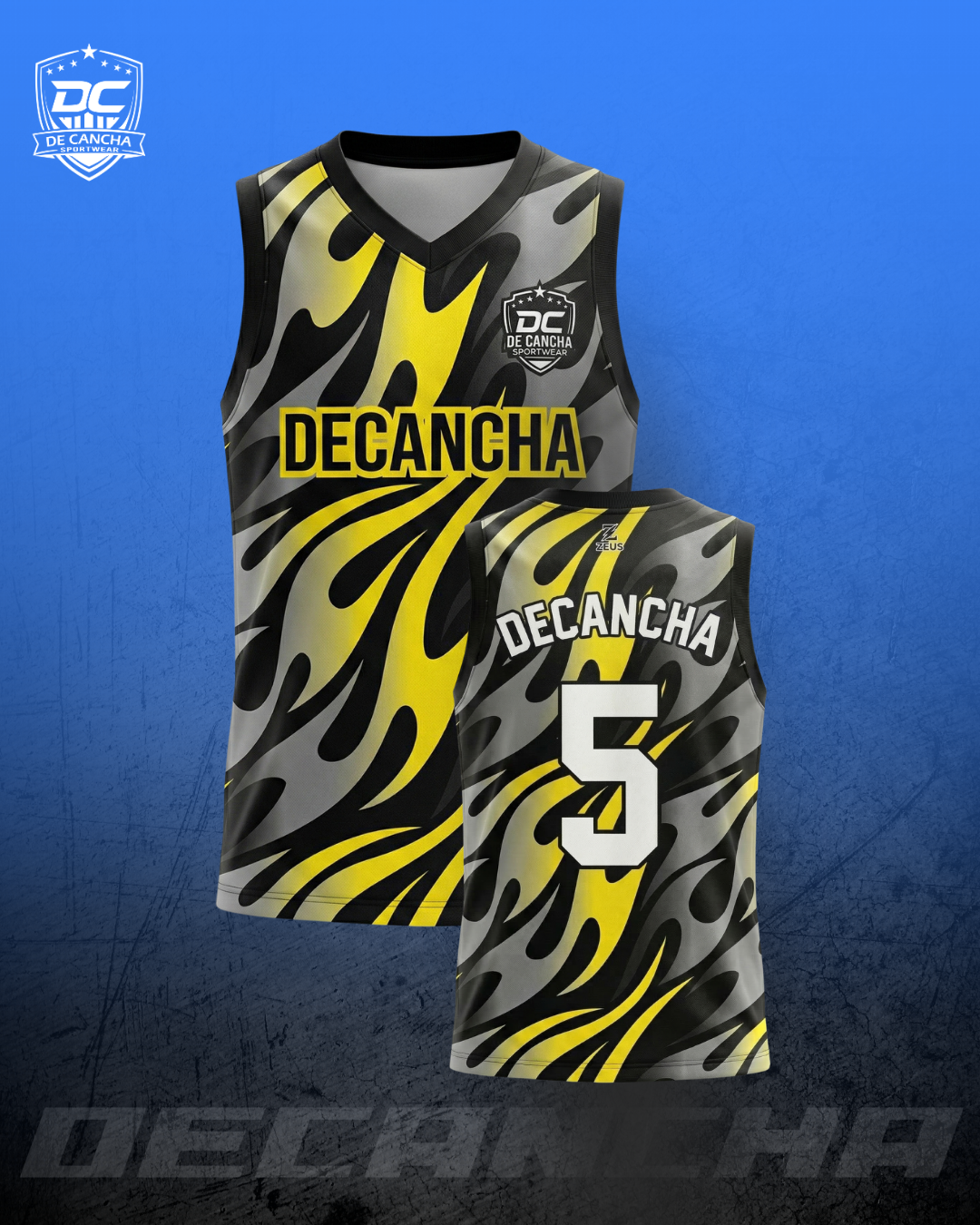 Polera de voleibol 007